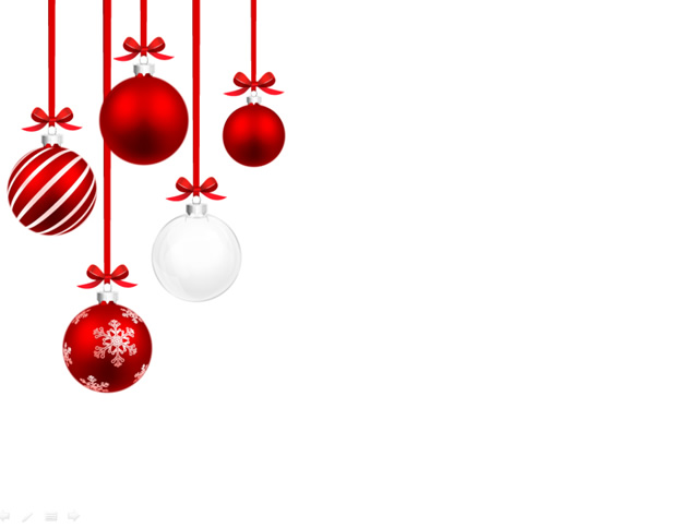 喜庆红圣诞节PPT模板