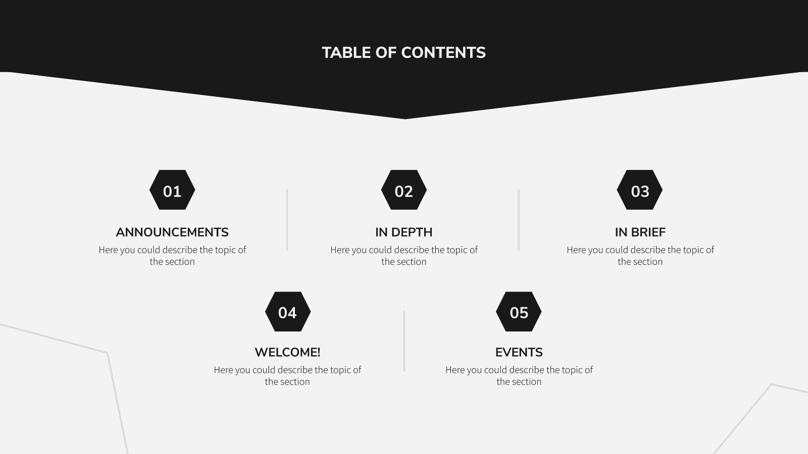 网络新闻稿PowerPoint模板