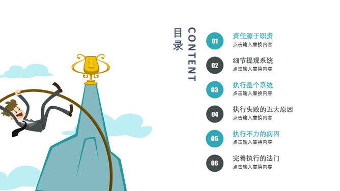 责任与执行力培训PPT课件模板