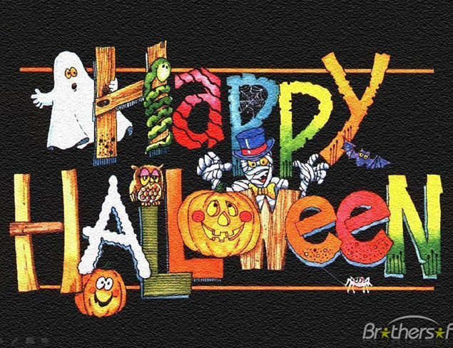 万圣节主题图文PPT模板