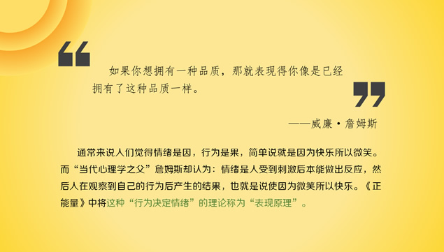 《正能量》读书笔记PPT模板