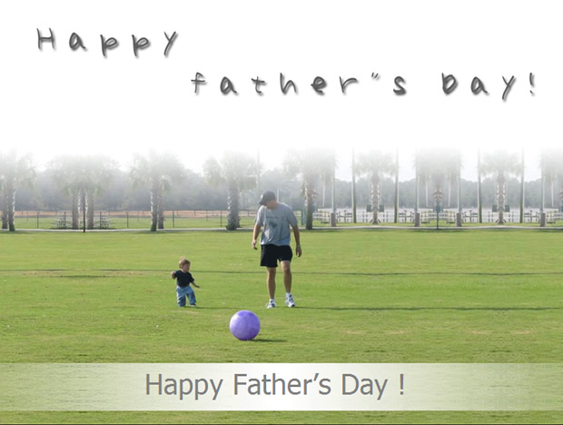 父亲节快乐——父亲节主题PPT模板