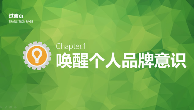 职场个人品牌讲解PPT模板