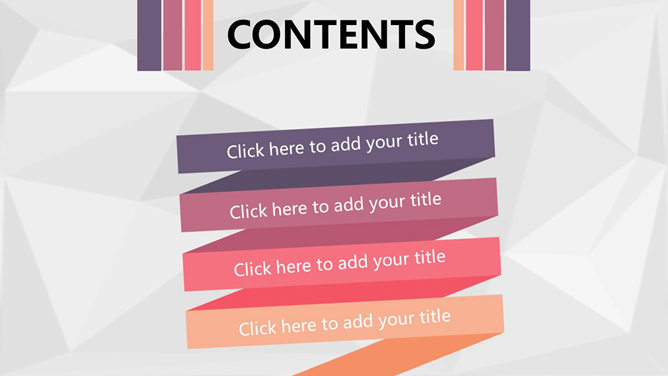 欧美风格通用PPT模板