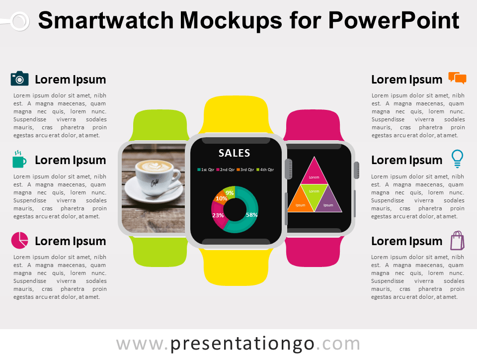Smartwatch样机的演示文稿