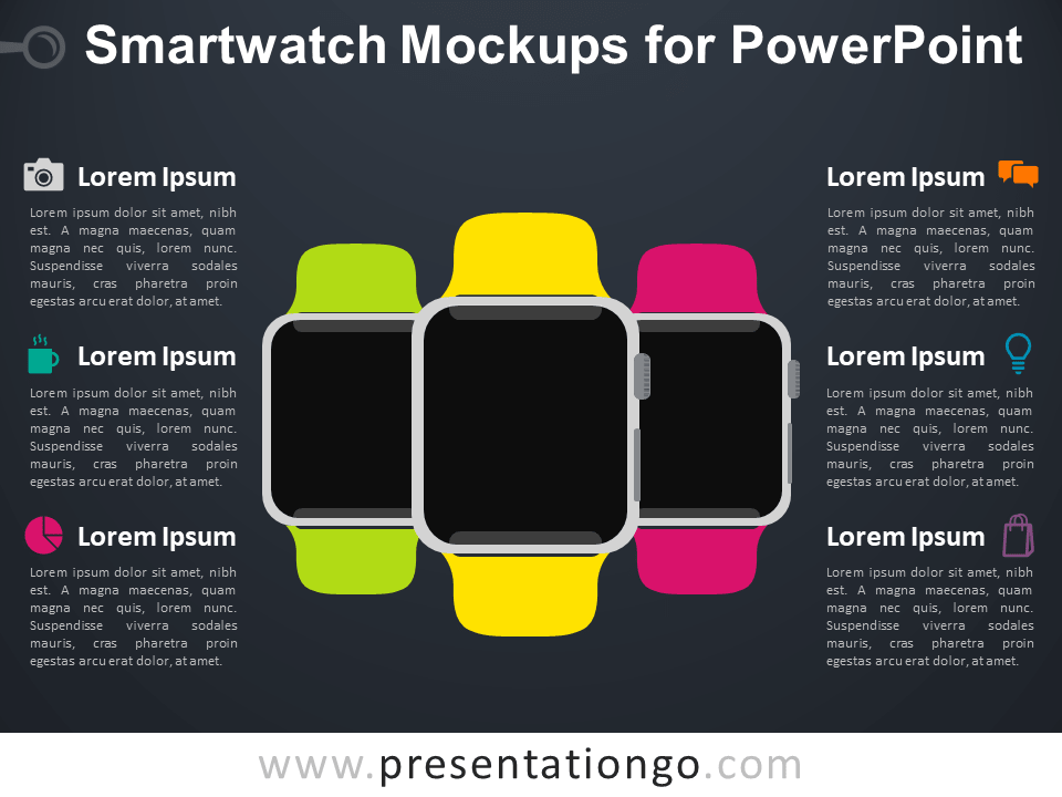 Smartwatch样机的演示文稿