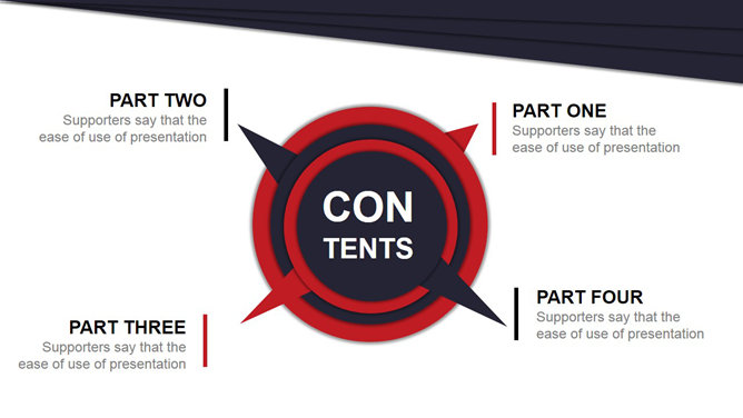 简约时尚色块竞聘演讲PPT模板