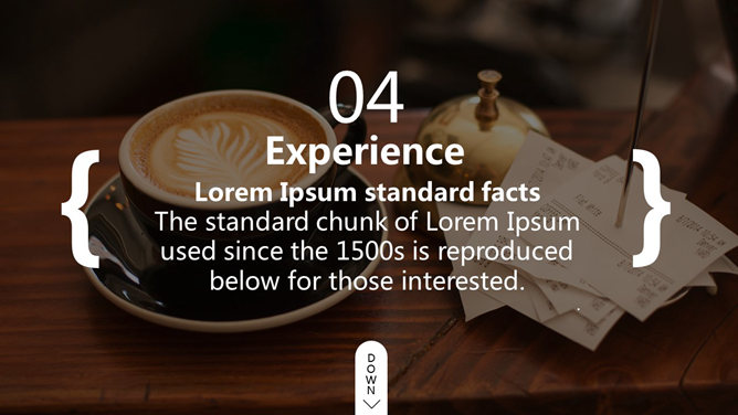 欧美风全图背景PPT模板