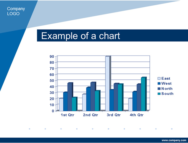 超简洁欧美风商务PPT模板