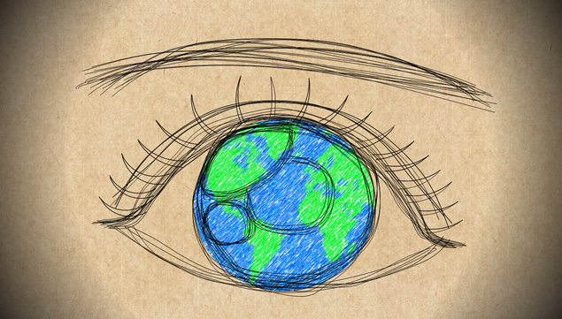 环保主题动画情景剧PPT模板