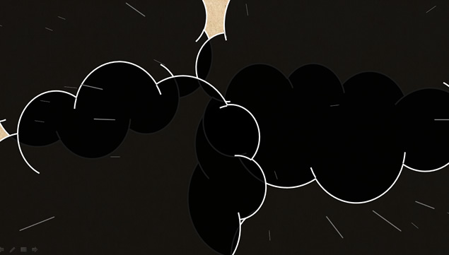 环保主题动画情景剧PPT模板