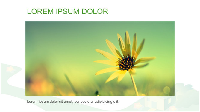 太阳能生态宜居城市PPT模板