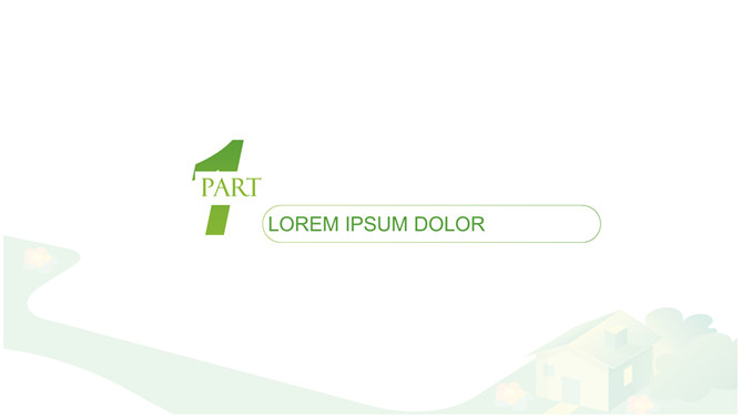 太阳能生态宜居城市PPT模板