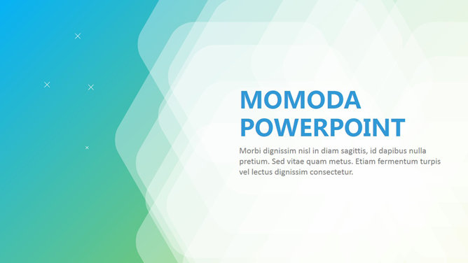 精美苹果风多用途PPT模板