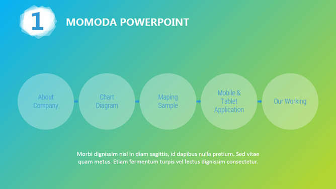 精美苹果风多用途PPT模板