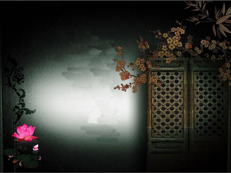 9张精美黑色PPT背景图片