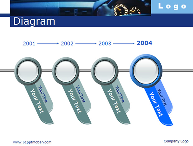 汽车行业演示文稿模板