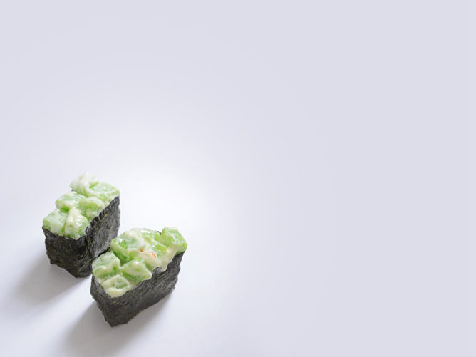 美味日本寿司PPT背景图片
