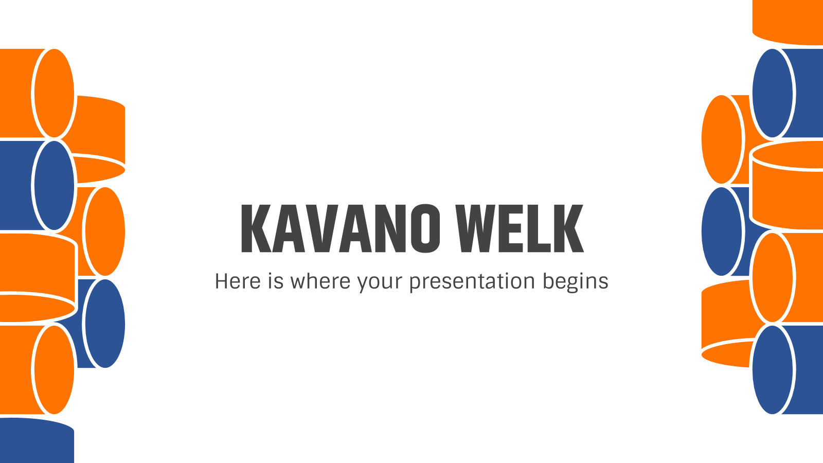 Kavano Welk演示PPT模板