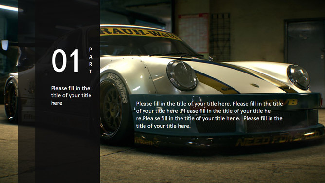 汽车维修与销售行业PPT模板