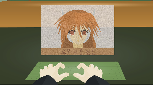 战争故事情节PPT动画片模板