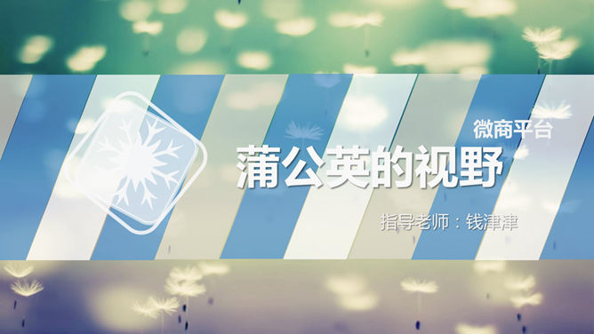 微信公众平台介绍PPT模板PPT模板预览图