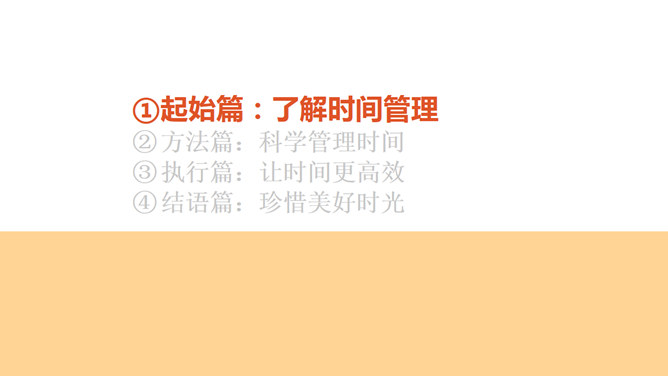 时间管理培训课程PPT课件