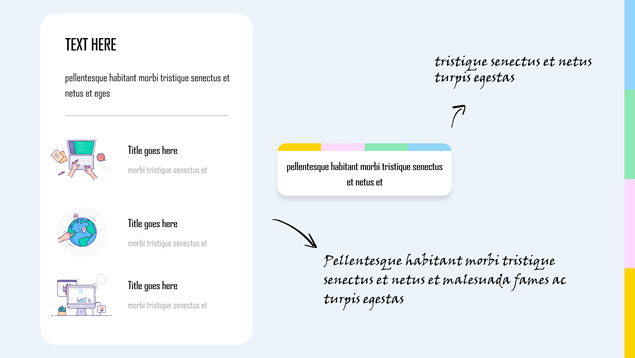 浅色系教学主题PPT模板