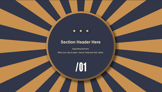 圆圈圆点等几何图形裁图创意简约扁平化大气商务工作总结报告PPT模板