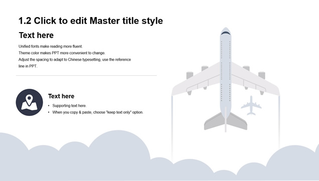 圆圈圆点等几何图形裁图创意简约扁平化大气商务工作总结报告PPT模板
