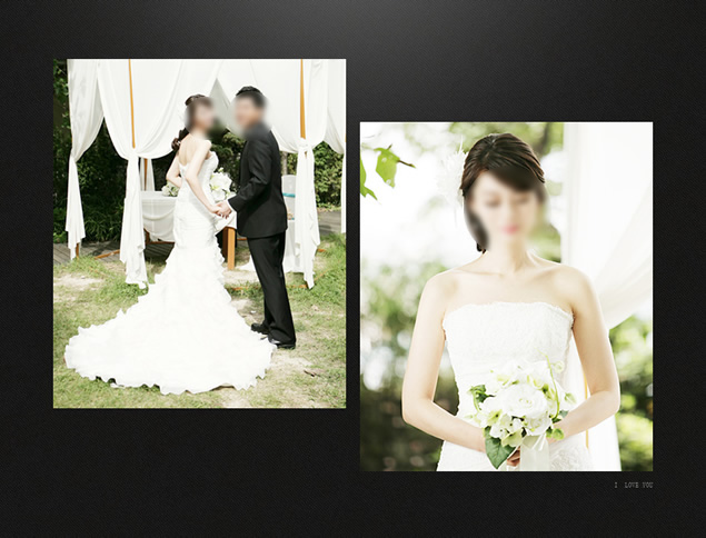 高端简约婚纱相册PPT模板