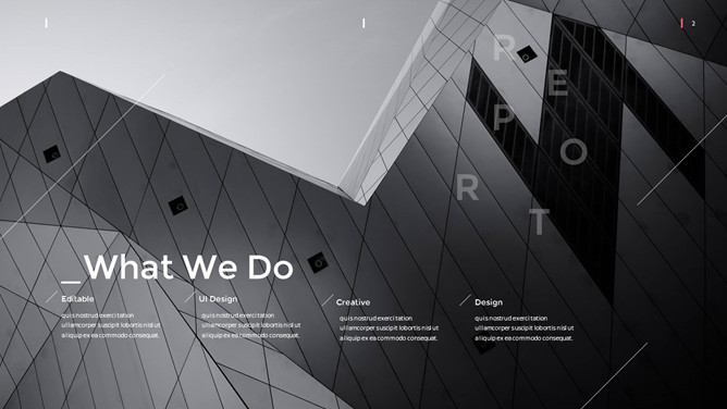 欧美时尚杂志风PPT模板