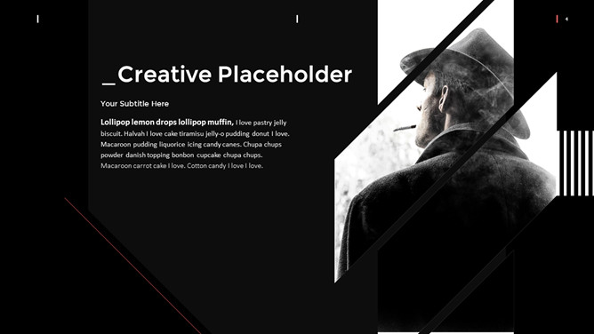 欧美时尚杂志风PPT模板