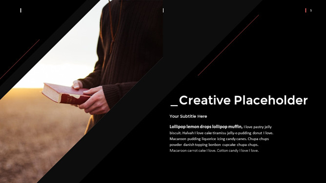 欧美时尚杂志风PPT模板