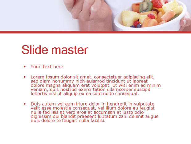 食疗美容瘦身PPT模板