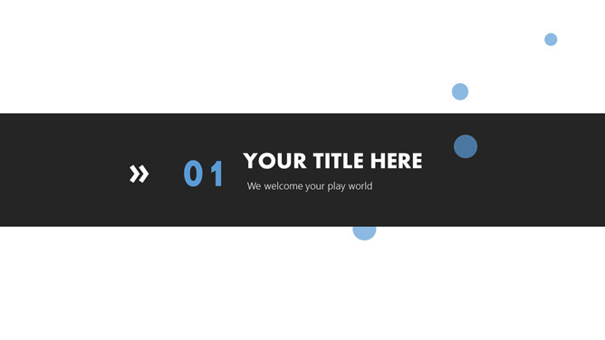 精美欧美风PPT模板