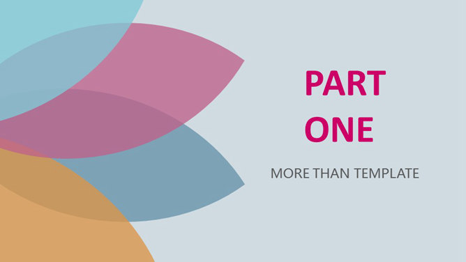 淡雅多彩多功能通用PPT模板