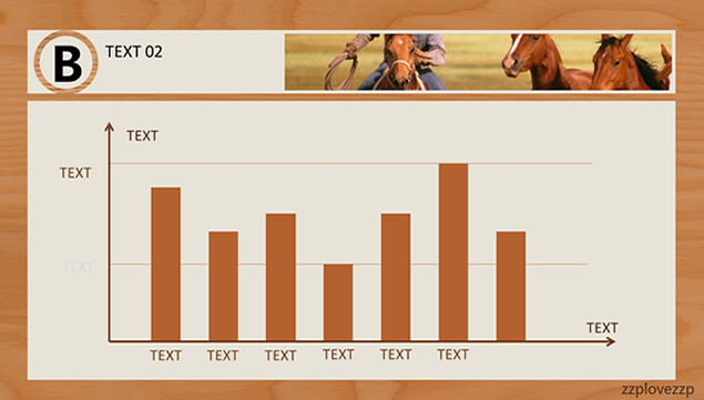 West cowboy西部牛仔欧美风PPT模板