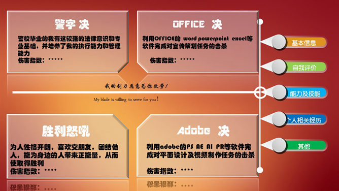 平面设计师个人简历展示