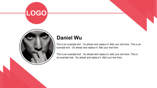 朦胧花景PPT模板