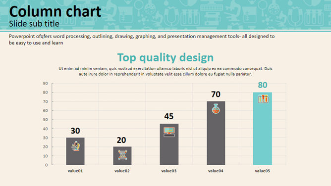 卡通医生医疗主题PPT模板
