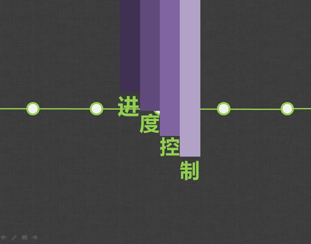 项目汇报线条风PPT模板