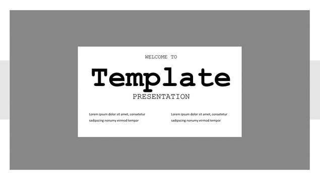 简约欧美风总结汇报通用PPT模板