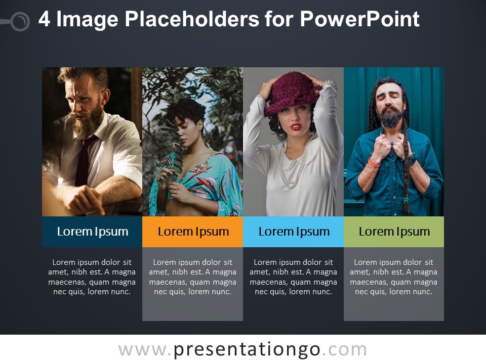 4图像占位符PowerPoint