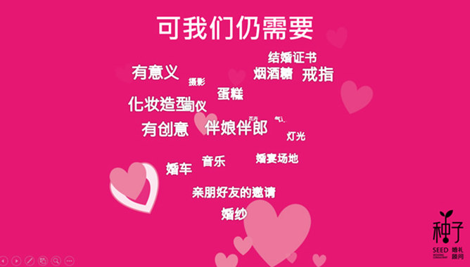 婚庆公司宣传介绍PPT模板