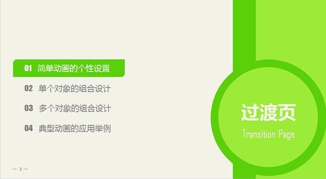 PPT初步动画制作技能教程