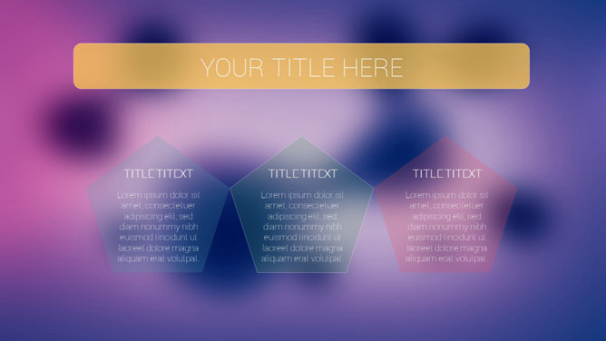 精美iOS风格幻灯片模板