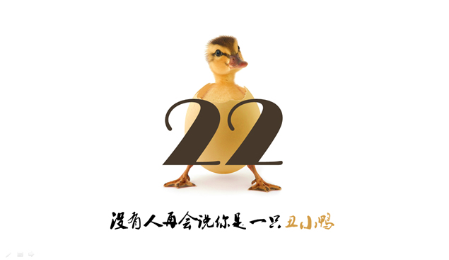 22岁生日PPT模板