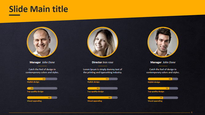 游戏手柄与游戏行业主题PPT模板