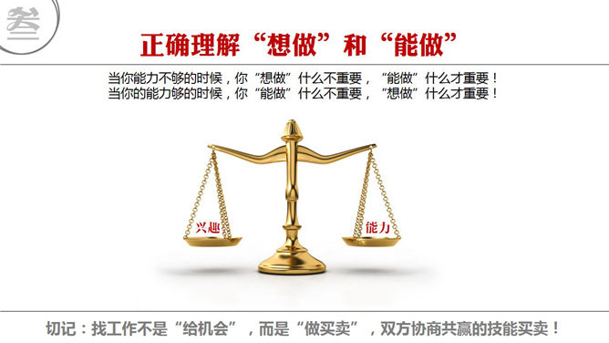 求职十大忠告PPT